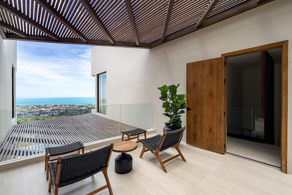 Istani Koh Samui Villa For Sale Covered Terrace