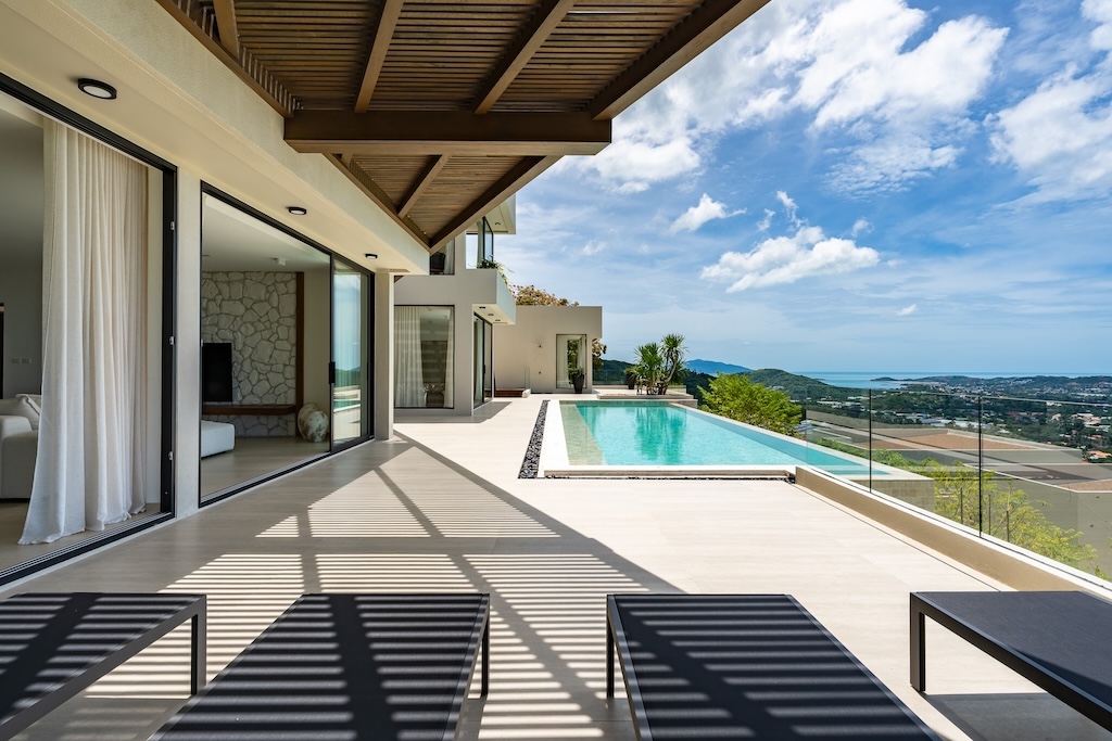 Istani Koh Samui Villa For Sale Terrace