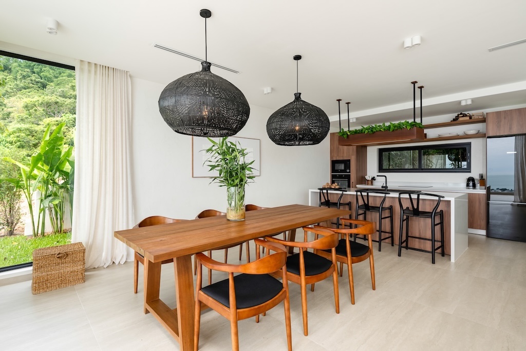 Istani Koh Samui Villa For Sale Dining