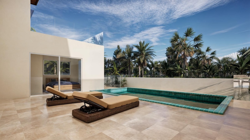 Ko Samui Plai Laem Villas For Sale Terrace