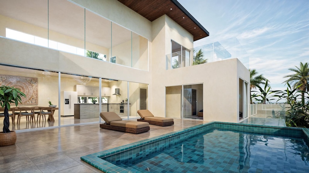 Ko Samui Plai Laem Villas For Sale Sun Terrace