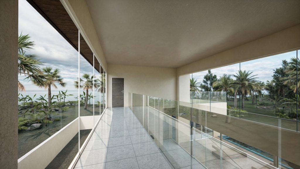 Ko Samui Plai Laem Villas For Sale Walkway