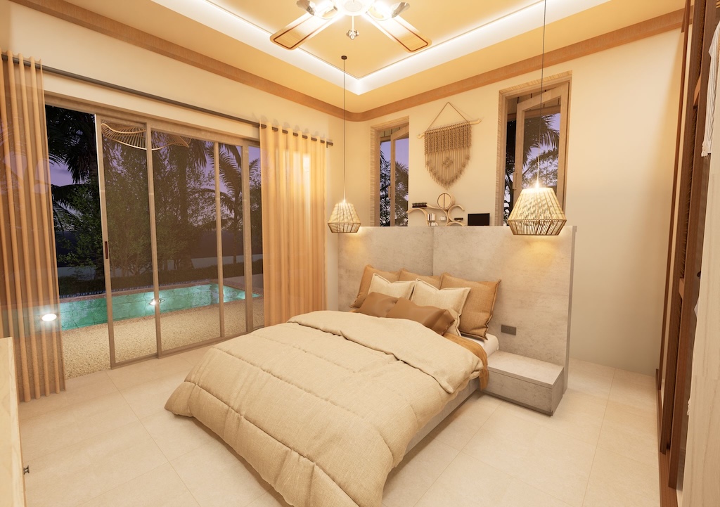 Koh Phangan Coco View Properties Bedroom