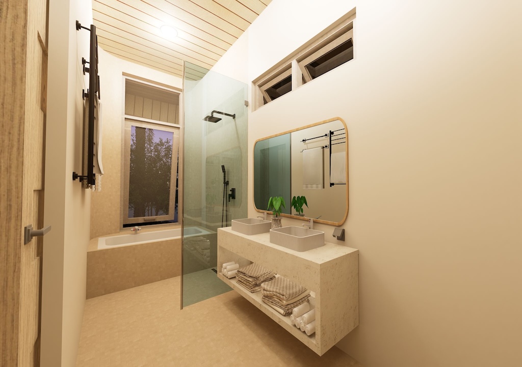 Koh Phangan Coco View Properties Bathroom