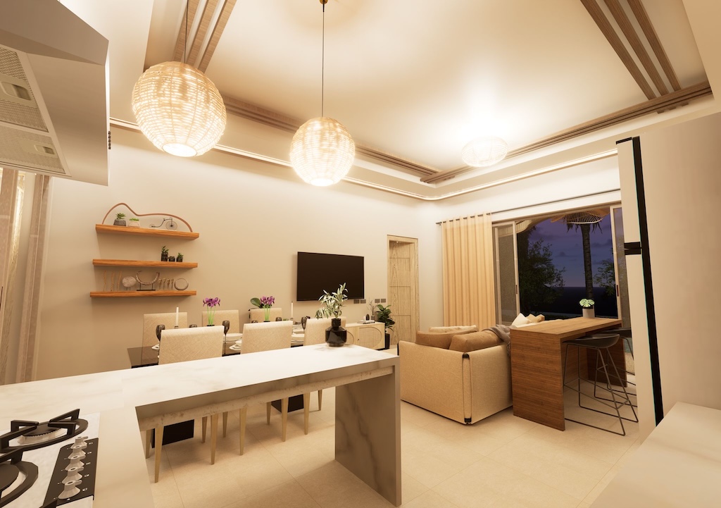 Koh Phangan Coco View Properties Kitchen