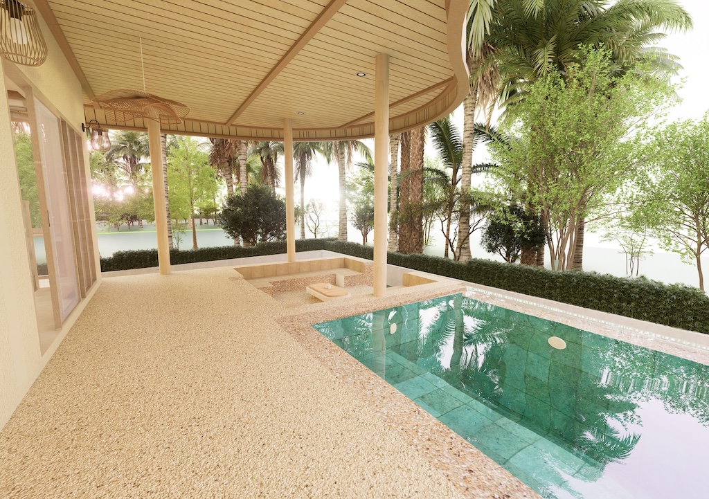 Koh Phangan Coco View Properties Covered Terrace