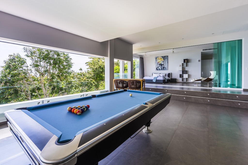 Luxury Property For Sale In Koh Samui Pool Table