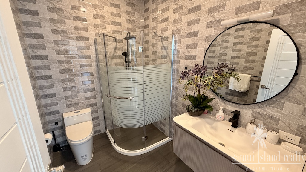 Koh Samui Property For Sale In Plai Laem Bathroom