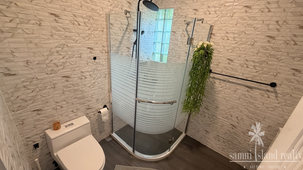 Koh Samui Property For Sale In Plai Laem Bathroom