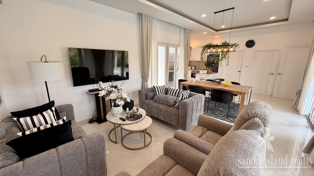 Koh Samui Property For Sale In Plai Laem Lounge