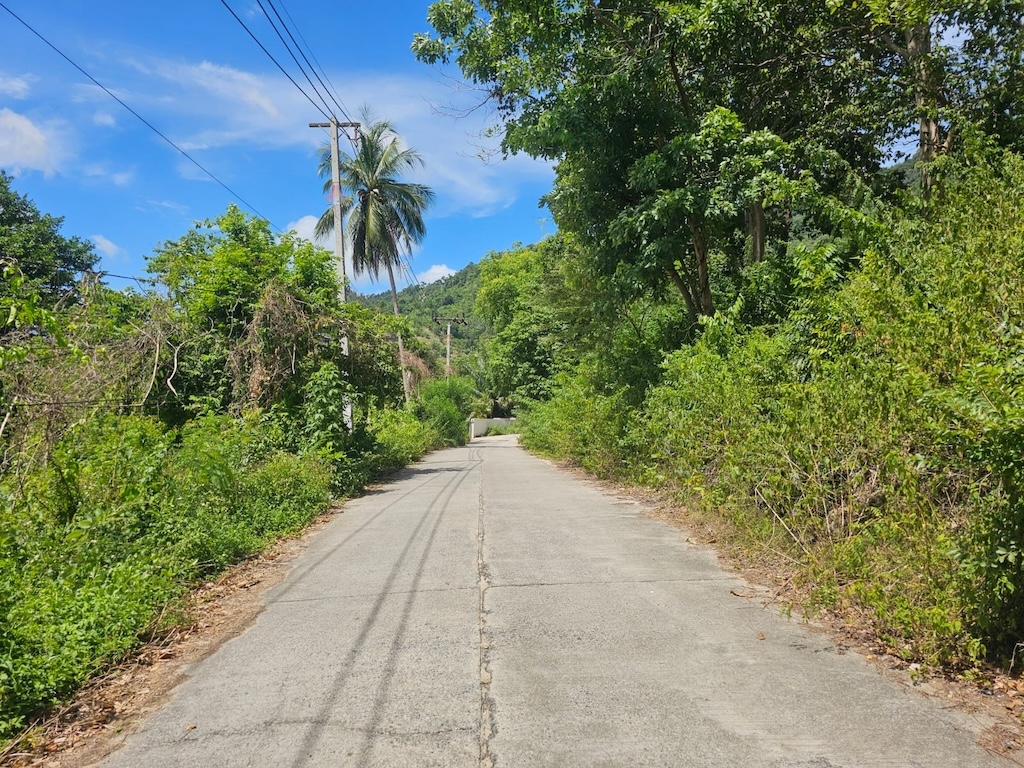 Koh Samui Sea View Land in Chaweng Road