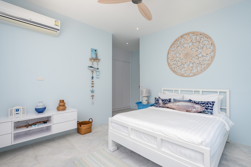 Koh Samui Sea View Property In Plai Laem Bedroom