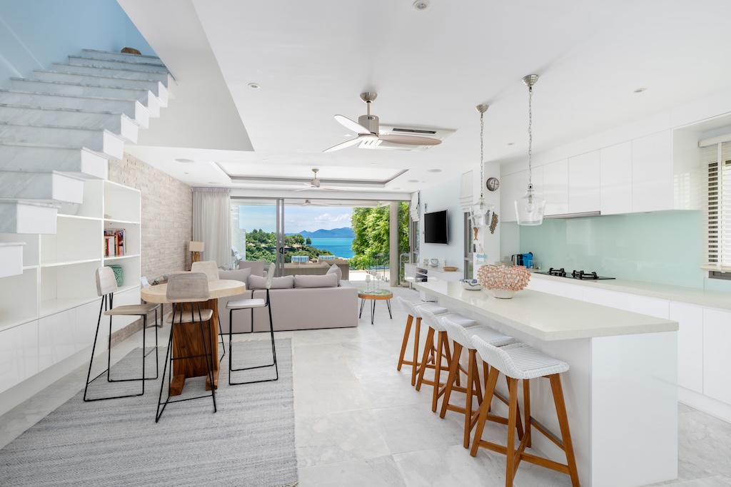 Koh Samui Sea View Property In Plai Laem Interior