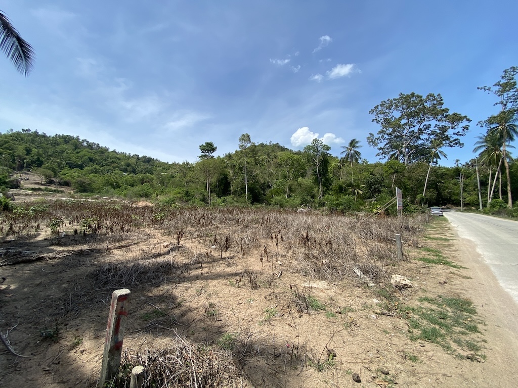 Land For Sale In Laem Set Koh Samui Road