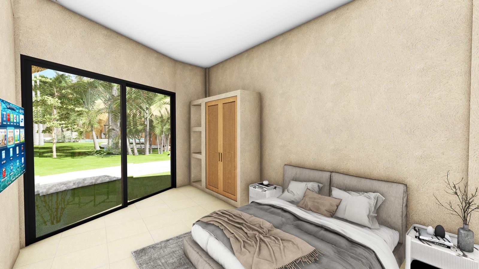 Bahagia Beach Villas Plai Laem Bedroom