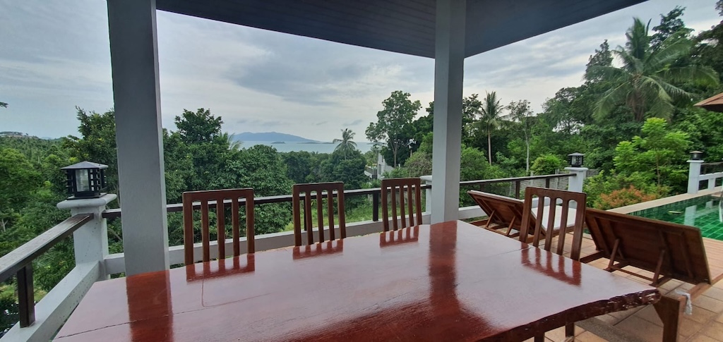 Bangrak Sea View Villa In Koh Samui Sala