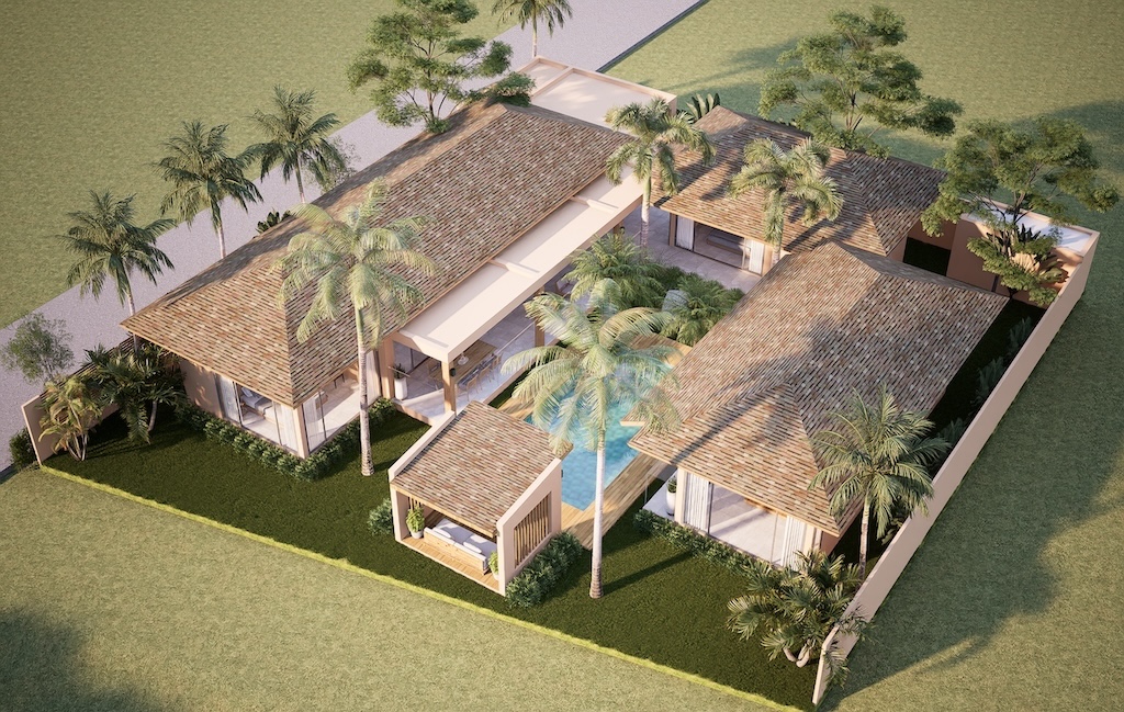 Green Golf Villas Maenam Render
