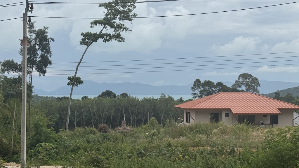 Koh Samui Ban Tai Land For Sale View