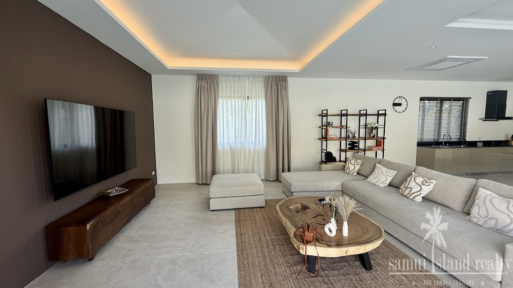 Koh Samui Move In Ready Villa Living Area