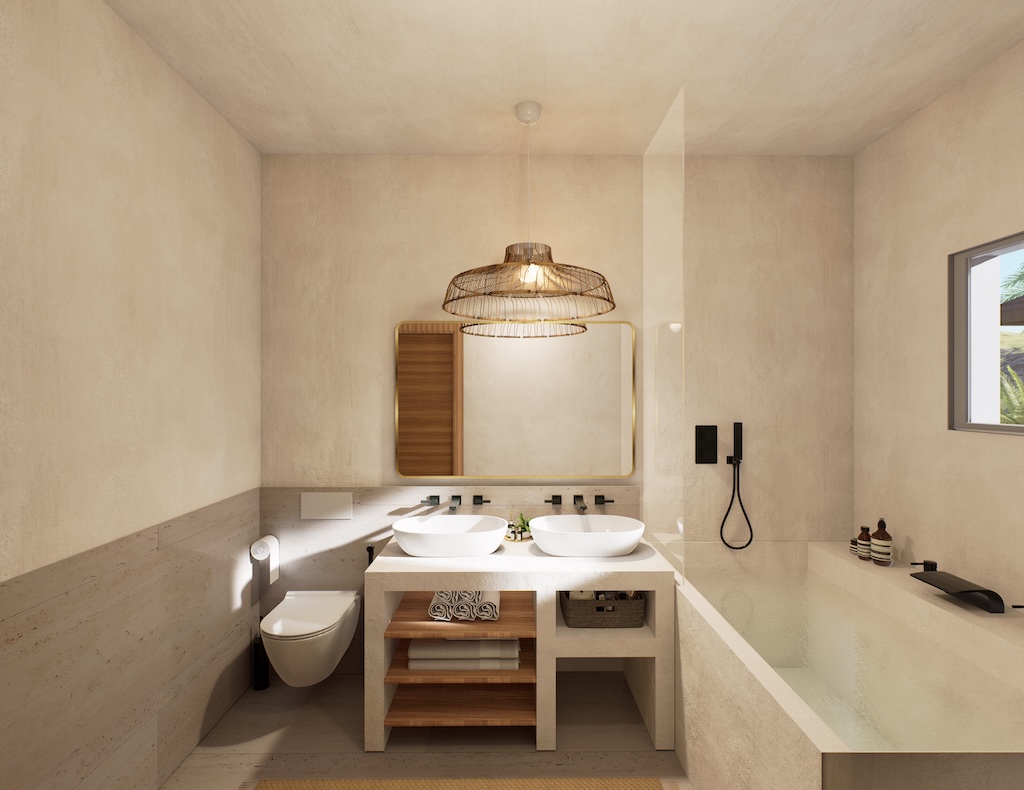 Koh Samui Properties For Sale In Maenam Bathroom