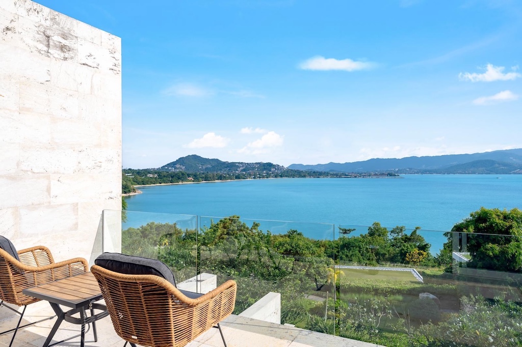 Koh Samui Sunset Cove Property Master Balcony