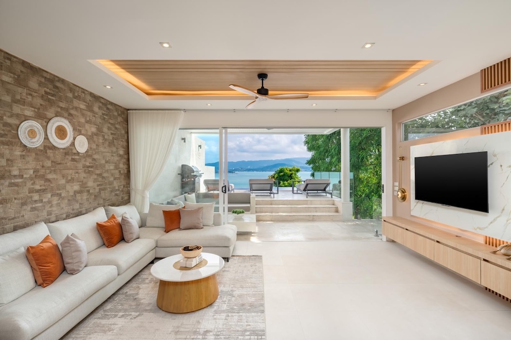 Koh Samui Sunset Cove Property Living Area