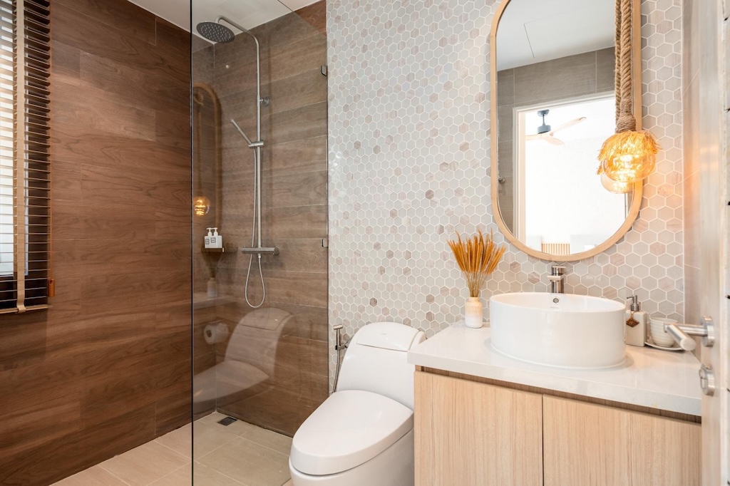 Koh Samui Sunset Cove Property Bathroom
