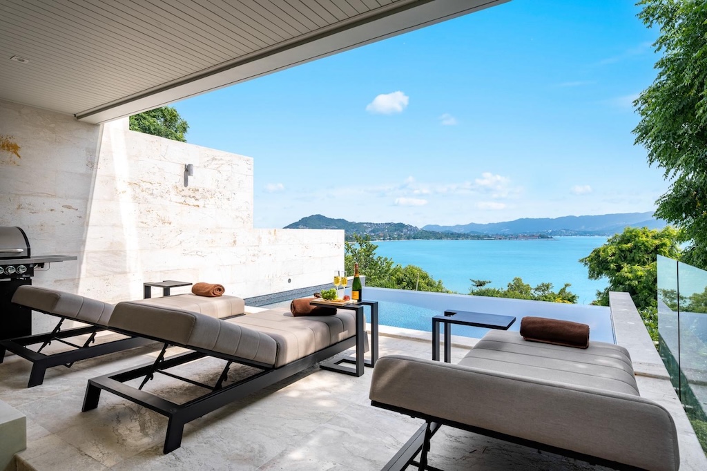Koh Samui Sunset Cove Property Sun Terrace