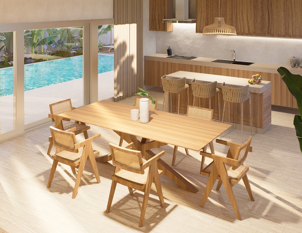 Koh Samui Villas In Maenam Soi 1 Table