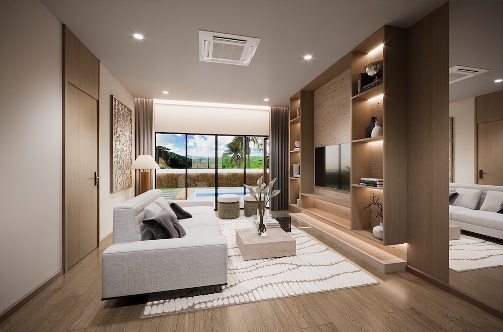 Lamai One Bedroom Villas For Sale Lounge