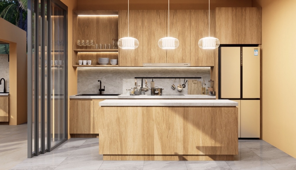 The Green Golf Villas Koh Samui Kitchen