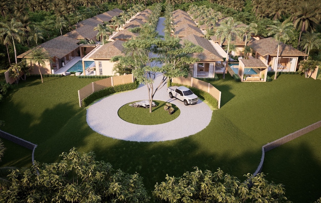 The Green Golf Villas Site Render