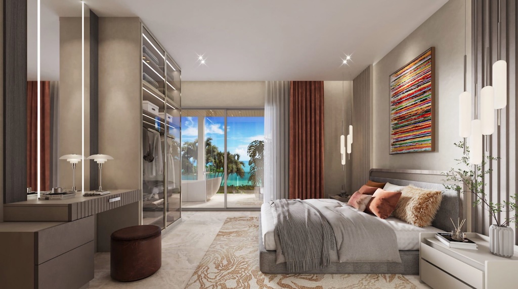 Whispering Waves Lamai Villas Bedroom