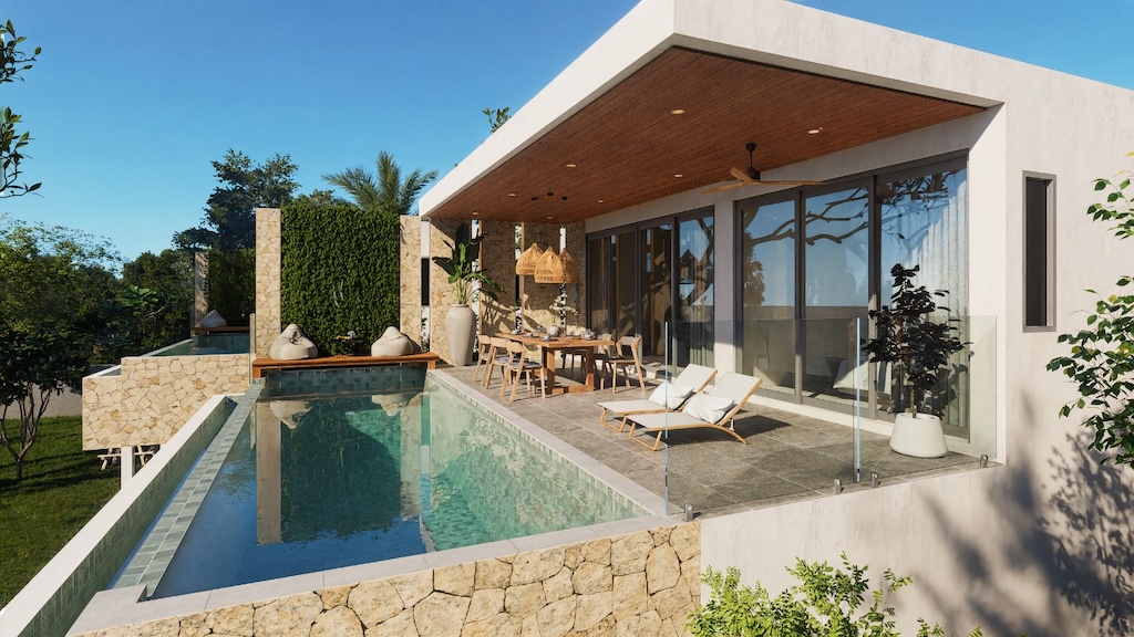 Whispering Waves Lamai Villas Pool