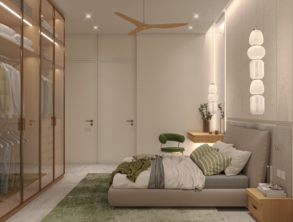 Whispering Waves Lamai Villas Bedroom