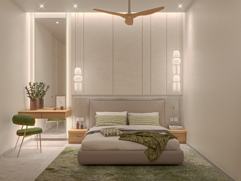 Whispering Waves Lamai Villas Bedroom