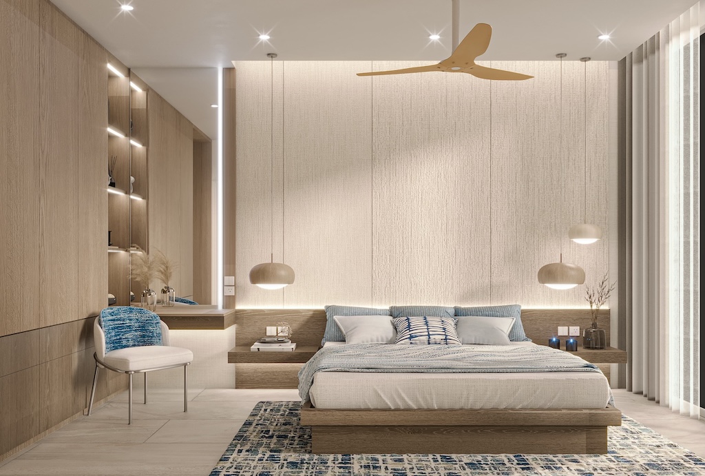 Whispering Waves Lamai Villas Bedroom