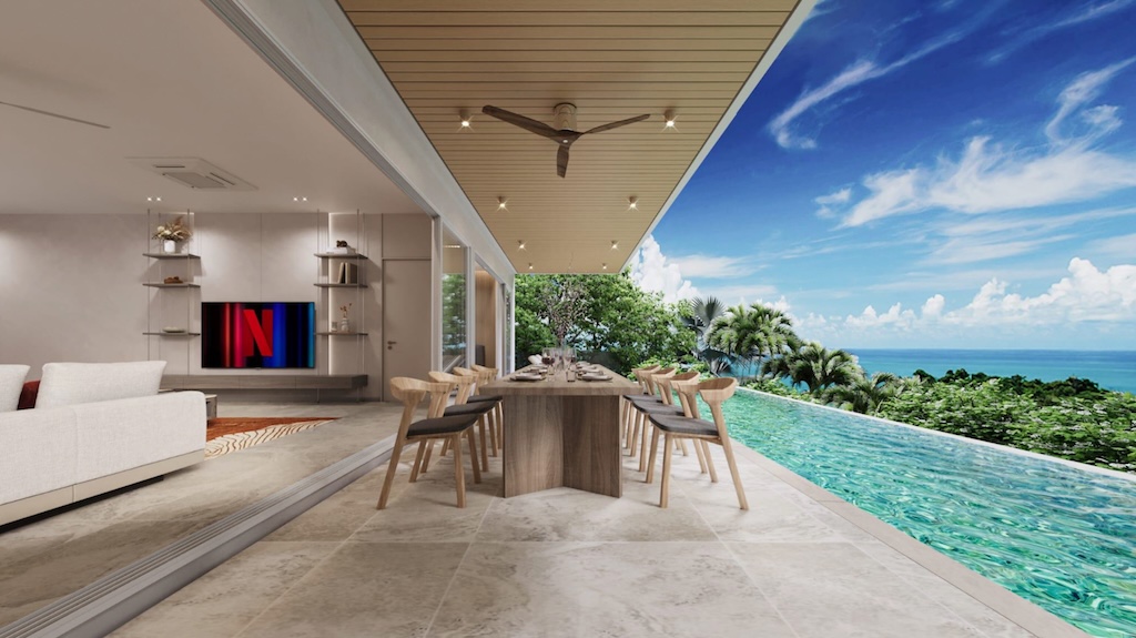 Whispering Waves Lamai Villas Terrace