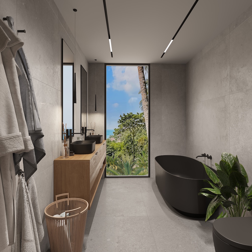 Alam Terra Villas Koh Phangan Bathroom