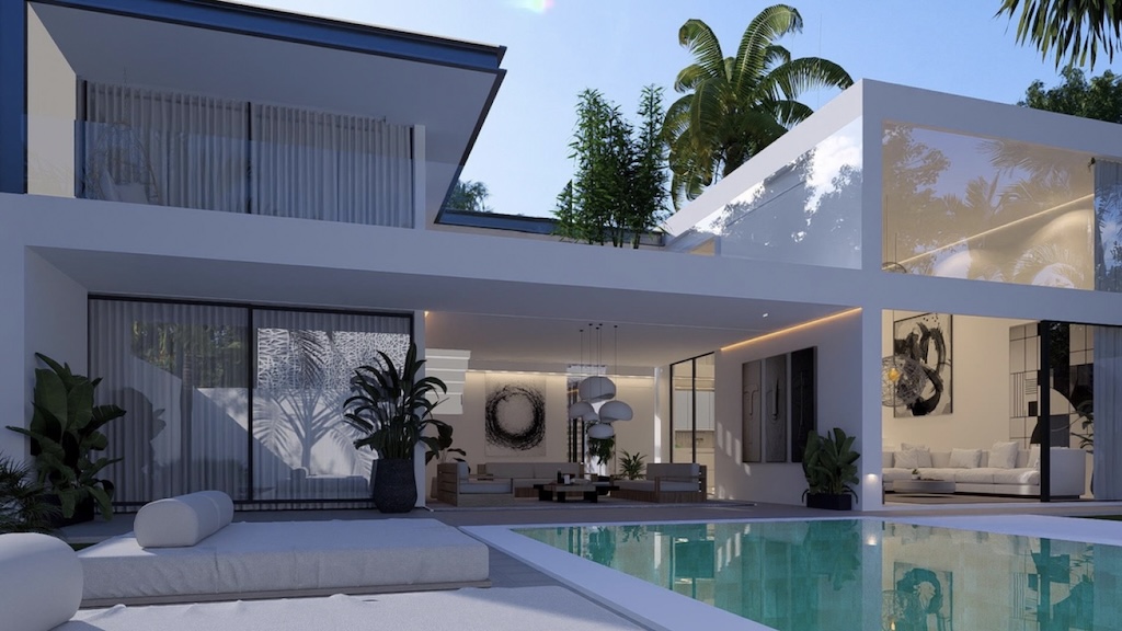 Ameno Trio Villa Exterior