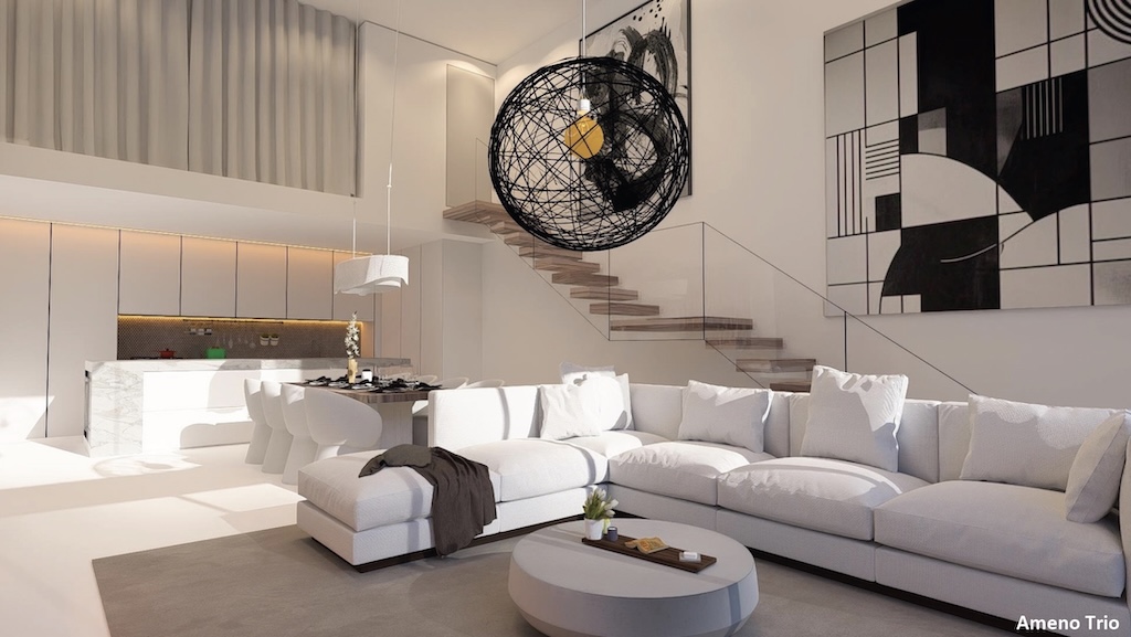 Ameno Trio Villa Lounge