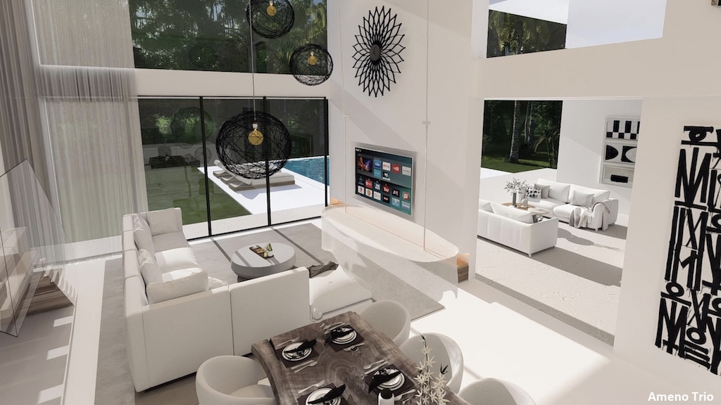 Ameno Trio Villa Interior