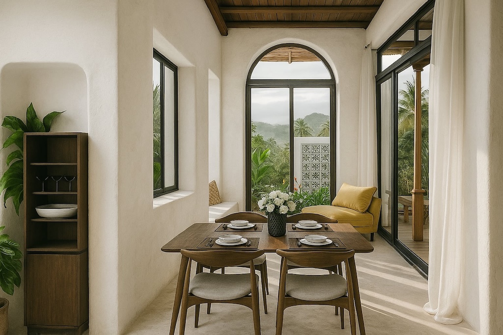 Boho Chic Village Bang Po Dining