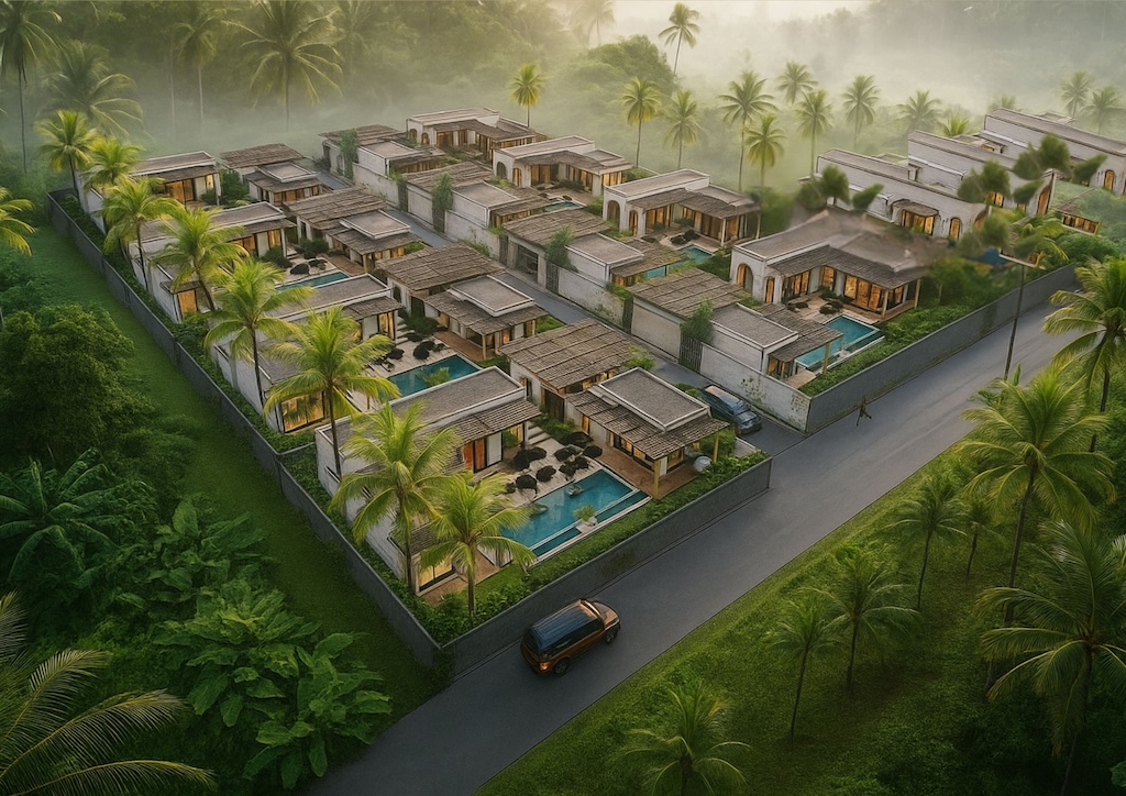 Boho Chic Village Bang Po Site