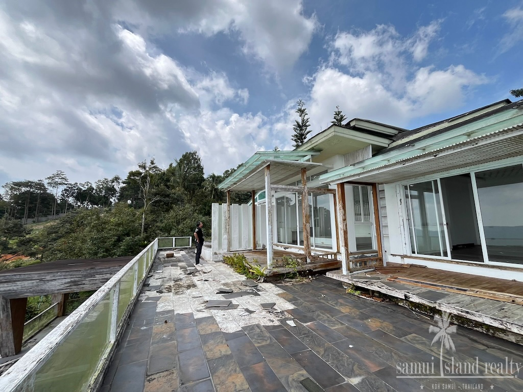 Ko Samui Renovation Property For Sale Terrace Space
