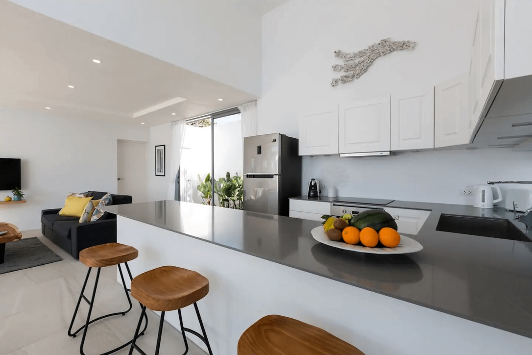 Koh Samui Beachfront Villa For Sale In Bophut Kitchen