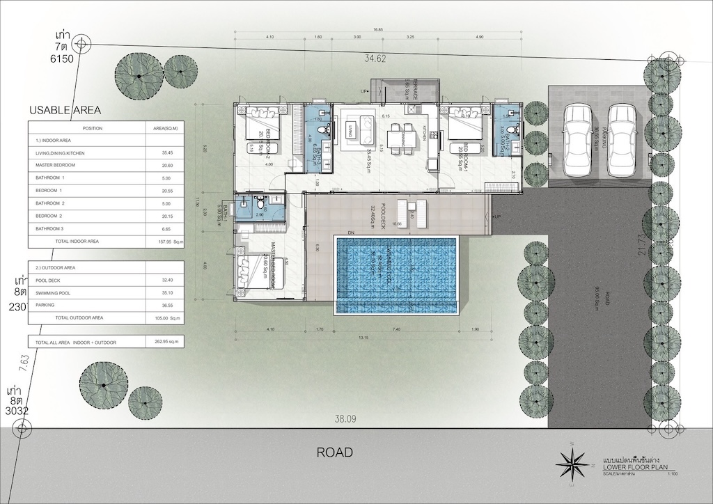 Koh Samui Chaweng Villas For Sale Floor Plan