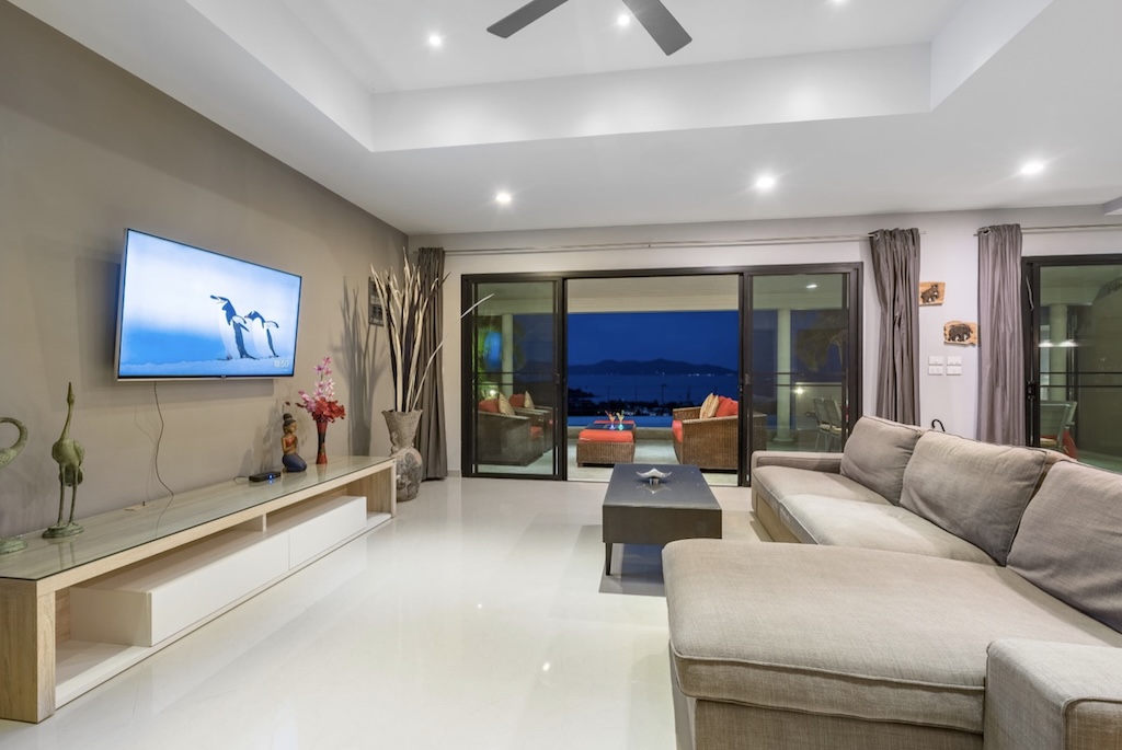 Koh Samui Dual Villa Property For Sale Lounge