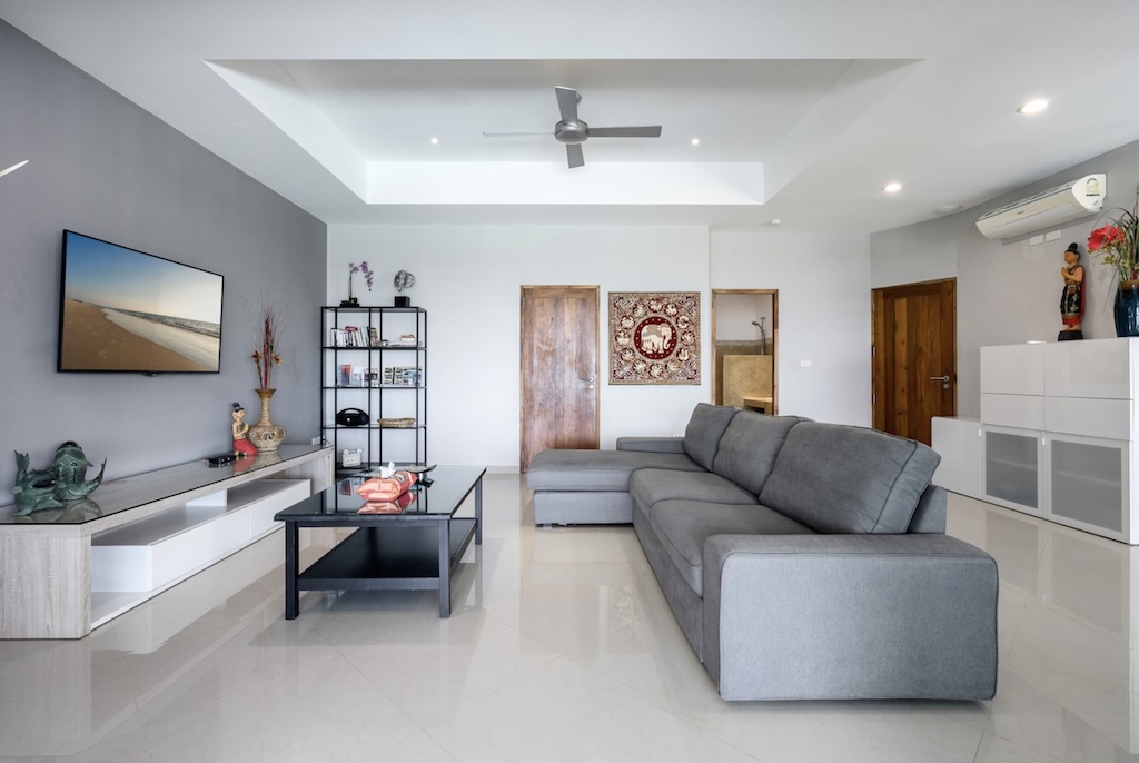 Koh Samui Dual Villa Property For Sale Living Area