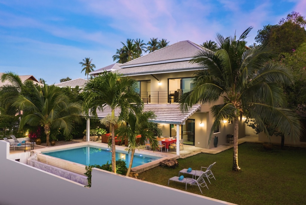 Koh Samui Dual Villa Property For Sale Exterior